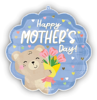 Mothers Day Bear Flowers