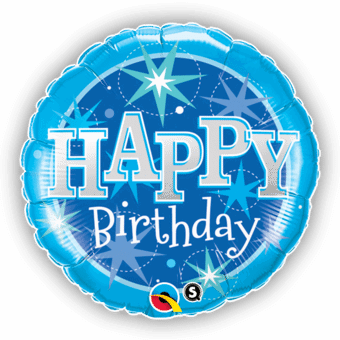 Blue Birthday Bright