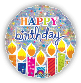 Shimmer Birthday Candles
