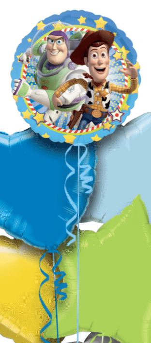 Buzz And Woody Stars  Balloon