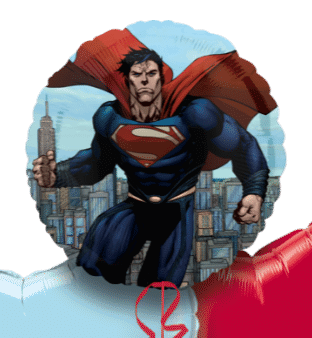 Superman Man of Steel Balloon
