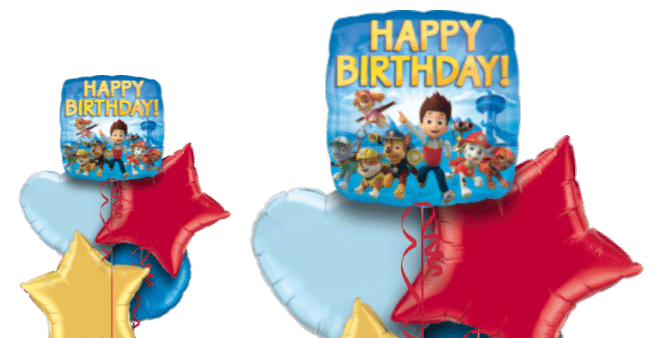 Happy Birthday Paw Patrol Team Balloon