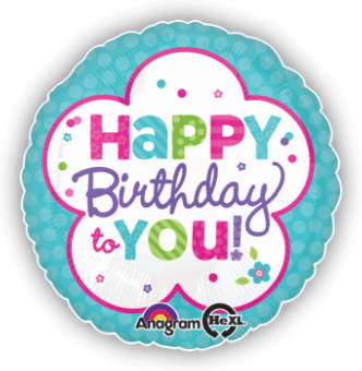 Birthday Flower Shape