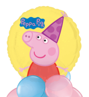 Peppa Pig Party Hat Balloon