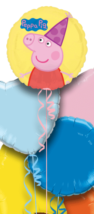 Peppa Pig Party Hat Balloon