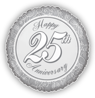 Happy 25th Anniverary Silvers