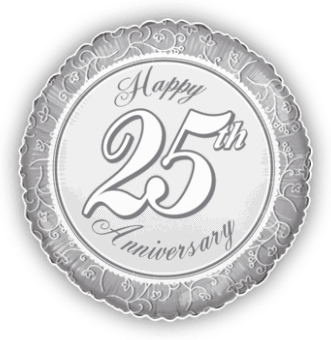 Happy 25th Anniverary Silvers