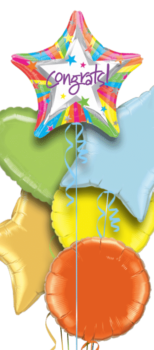 Congrats Star Balloon