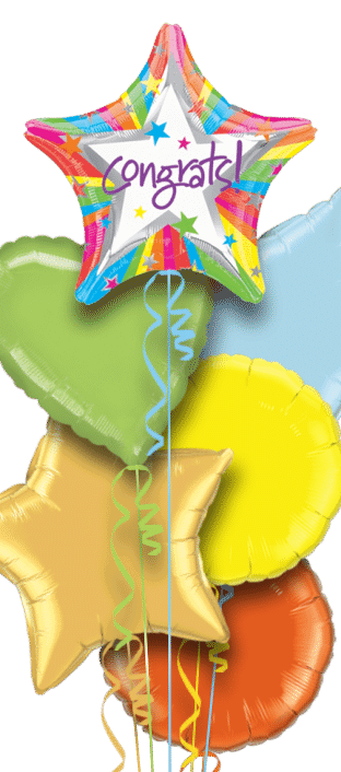 Congrats Star Balloon