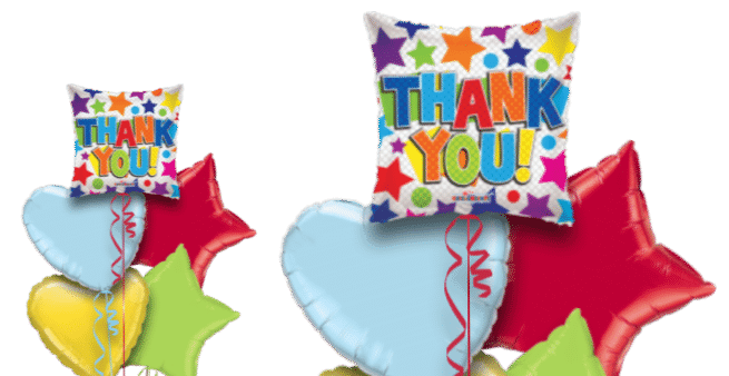 Thank You Bright Stars Balloon