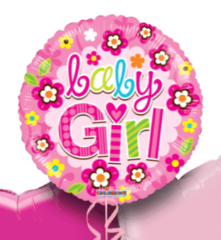 Baby Girls Stars Balloon