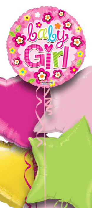 Baby Girls Stars Balloon