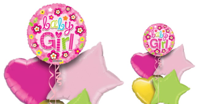 Baby Girls Stars Balloon