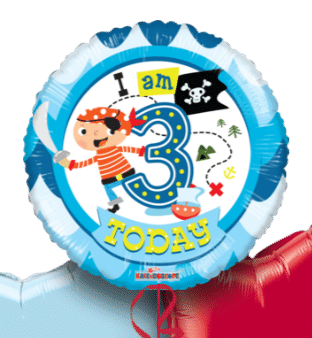 3rd Birthday Boy Balloon
