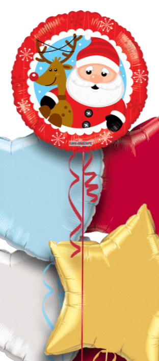 Santa & Rudolph Balloon