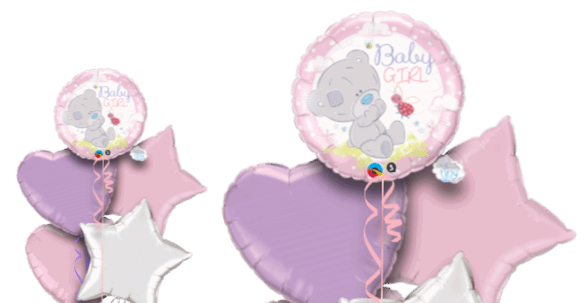 Baby Girl Tatty Teddy Balloon