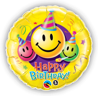 Birthday Smiley Faces
