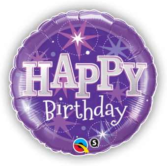 Birthday Bright Purple