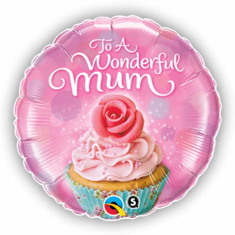 To a Wonderful Mum Cupcake