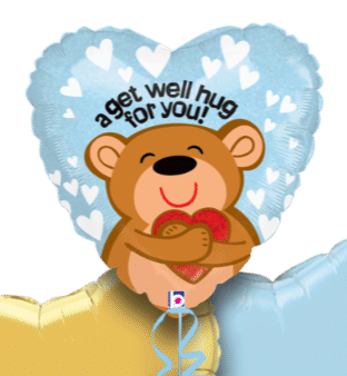 Get Well Hug Balloon