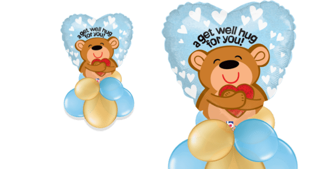 Get Well Hug Balloon