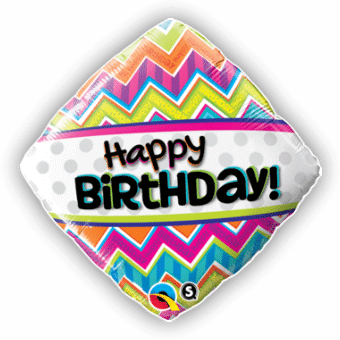 Birthday Chevron Patterns