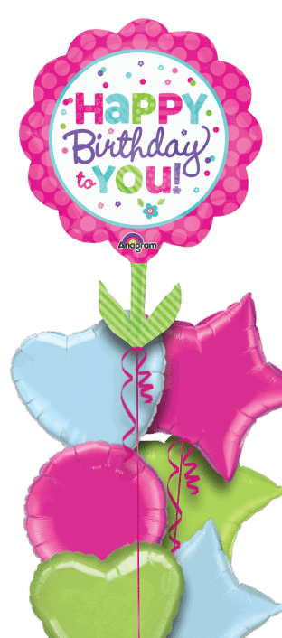 Birthday Giant Flower Balloon