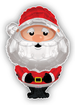 Santa Christmas Shape Balloon