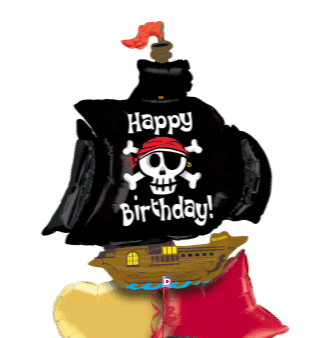 Birthday Pirate Ship Balloon