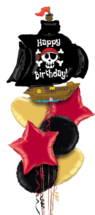 Birthday Pirate Ship Balloon