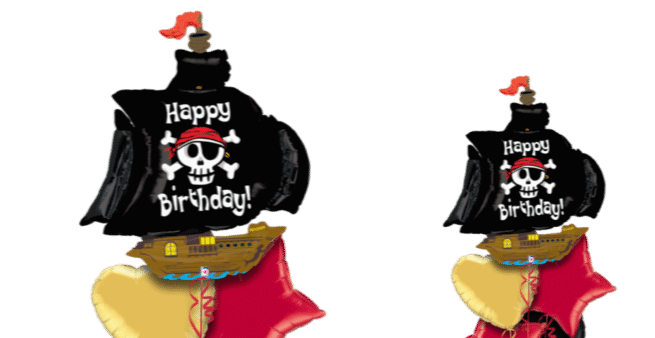 Birthday Pirate Ship Balloon