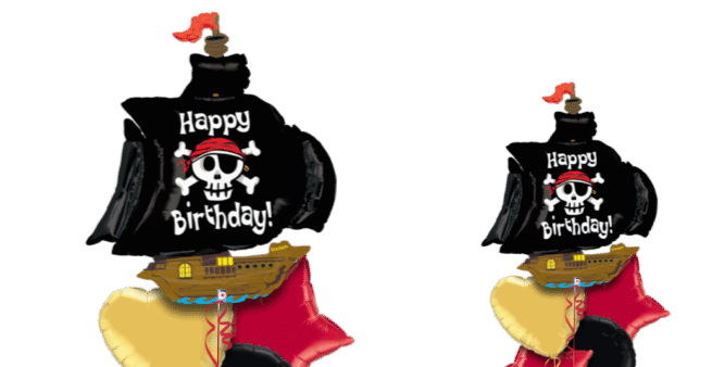 Birthday Pirate Ship Balloon