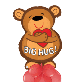 Big Hug Bear Balloon