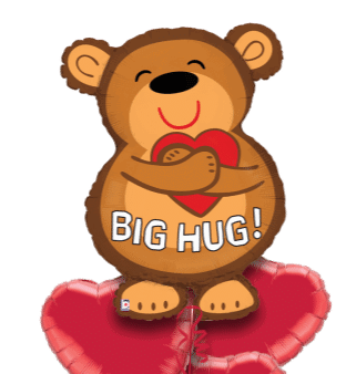 Big Hug Bear Balloon