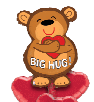 Big Hug Bear Balloon