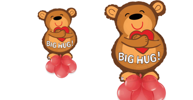 Big Hug Bear Balloon