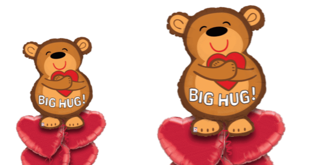 Big Hug Bear Balloon