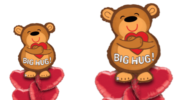 Big Hug Bear Balloon