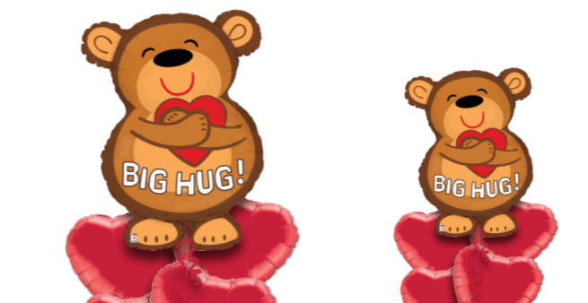 Big Hug Bear Balloon