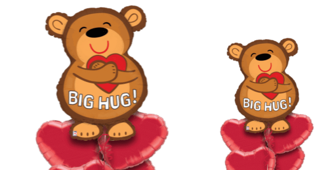Big Hug Bear Balloon