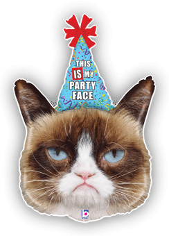 Grumpy Cat Party Face