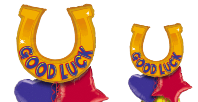 Good Luck Horseshoe Balloon