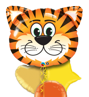 Tickled Tiger Balloon