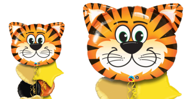 Tickled Tiger Balloon