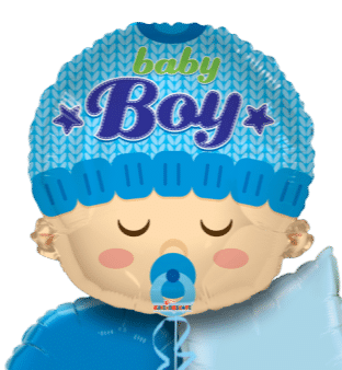 Baby Boy Head Shape Balloon