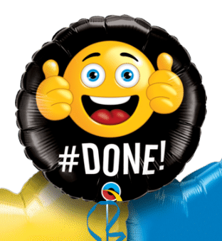 Hashtag DONE Balloon
