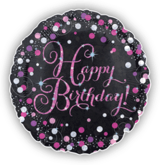 Pink Sparkle Birthday