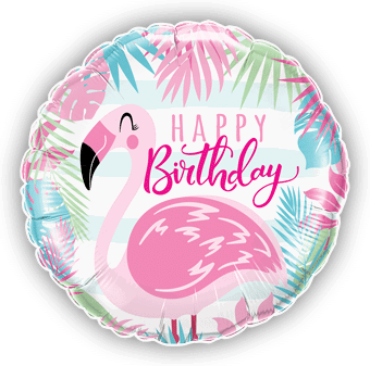 Happy Birthday Flamingo