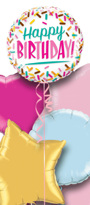 Happy Birthday Sprinkles Balloon
