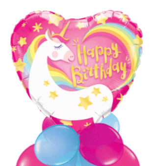Happy Birthday Magical Unicorn Balloon